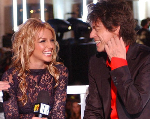 britney spears 1 Britney Spears ricorda la sua esibizione con Mick Jagger