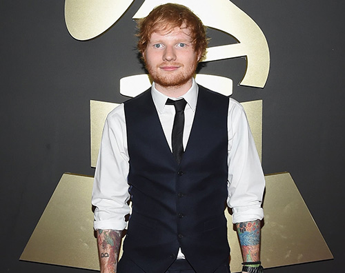 ed sheeran Ed Sheeran, look eccentrico per il lancio del nuovo singolo