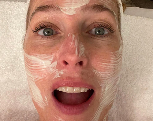 gillian  Gillian Anderson, maschera di bellezza prima degli Emmy