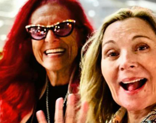 kim cattrall Kim Cattrall e Patricia Field, reunion a New York