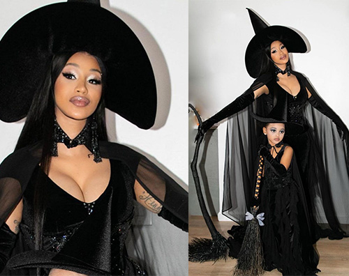 Cardi B Cardi B e Kulture, due streghette per Halloween