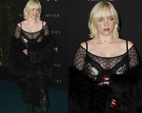 billie eilish Billie Eilish elegantissima al LACMA Gala 2021