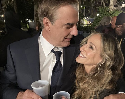 chris noth sarah jessica parker Chris Noth e Sarah Jessica Parker fanno sognare i fan di Sex And The City