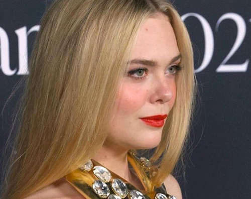 elle fanning 1 Elle Fanning è un incanto agli InStyle Awards