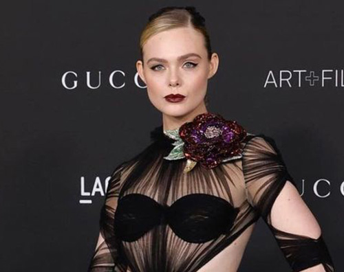 elle fanning Elle Fanning, il look è hot al LACMA Gala 2021