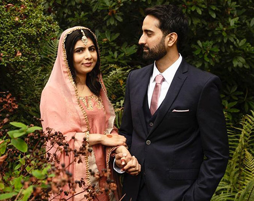 malala Malala Yousafzai è una donna sposata