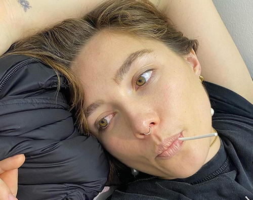 Florence Florence Pugh si è fatta un piercing