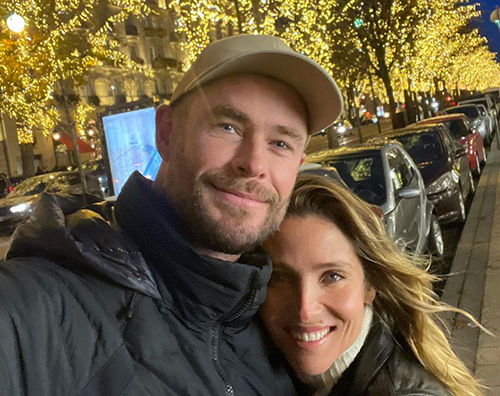 Chris Hemsworth ed Elsa Pataky sono a Parigi chris elsa Chris Hemsworth ed Elsa Pataky sono a Parigi