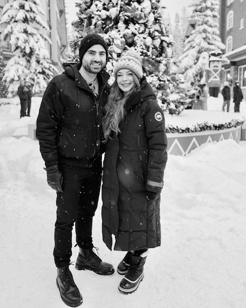 lindsay lohan Lindsay Lohan, innamorata sotto la neve