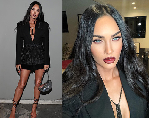 megan fox Machine Gun Kelly e Megan Fox al lancio di UN/ DN LAQR