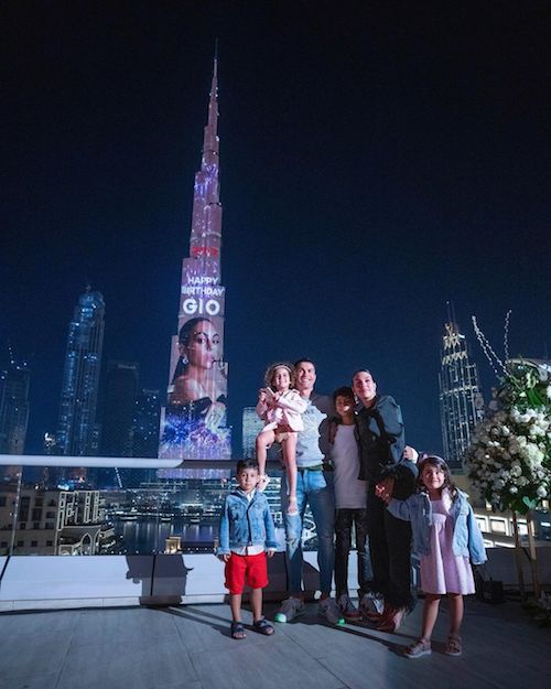 cr7 Georgina Rodriguez ha festeggiato il compleanno a Dubai
