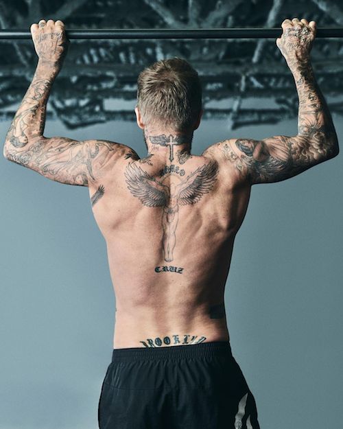 david Romeo Beckham si è fatto un tattoo ispirato a suo padre