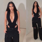 Kim Kardashian il look da viaggio è bollente