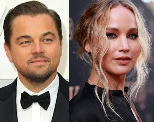leo jennifer Leonardo e Jennifer: rivelati i cachet per Dont look Up