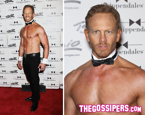 ian2 Ian Ziering diventa uno spogliarellista!